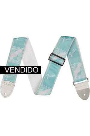 Fender Monogrammed Strap Daphne Blue Fender Monogrammed Strap Daphne Blue
